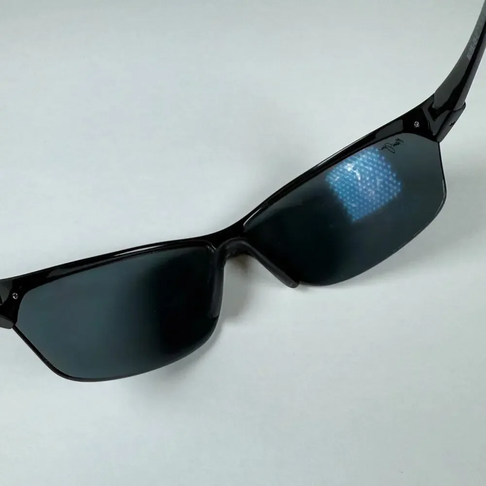 Maui Jim MJ-426-02 71/16-116 black sunglasses ONLY FRAME
